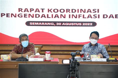 Pemprov Jateng Gencarkan Langkah Antisipatif Untuk Mengendalikan Inflasi