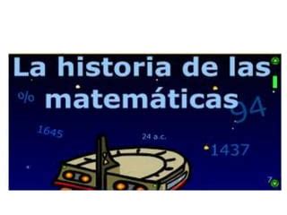 Historia de la matemática PPT Descarga Gratuita