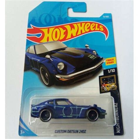 Jual Hot Wheels Custom Datsun Z Blue List Black Hotwheels Sni Di