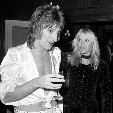 Rod Stewart And Britt Ekland Photographed By Jorgen Angel Rod