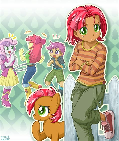 Uotapo Apple Bloom Babs Seed Scootaloo Sweetie Belle Cutie Mark