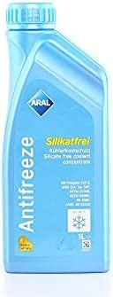 ARAL Antifreeze Silikatfrei Kühlerfrostschutz Konzentrat 1l Amazon de