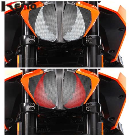 For Duke 390 790 2017 2018 2019 Motorcycle Accessries 3d Front Fairing Headlight Sticker Guard