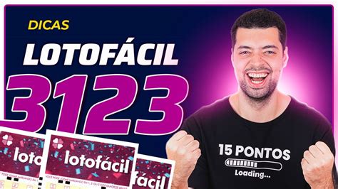 LOTOFACIL 3123 DICAS E ANÁLISES Acumulada 4 milhões YouTube