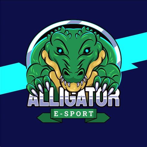 Alligator Esport Logo Zdjęcia Darmowe Pobieranie Na Freepik