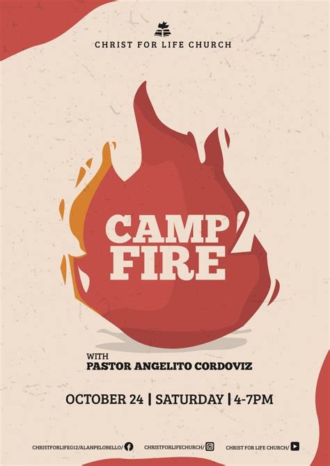 Youth Camp Church Flyer Template Preview Artofit