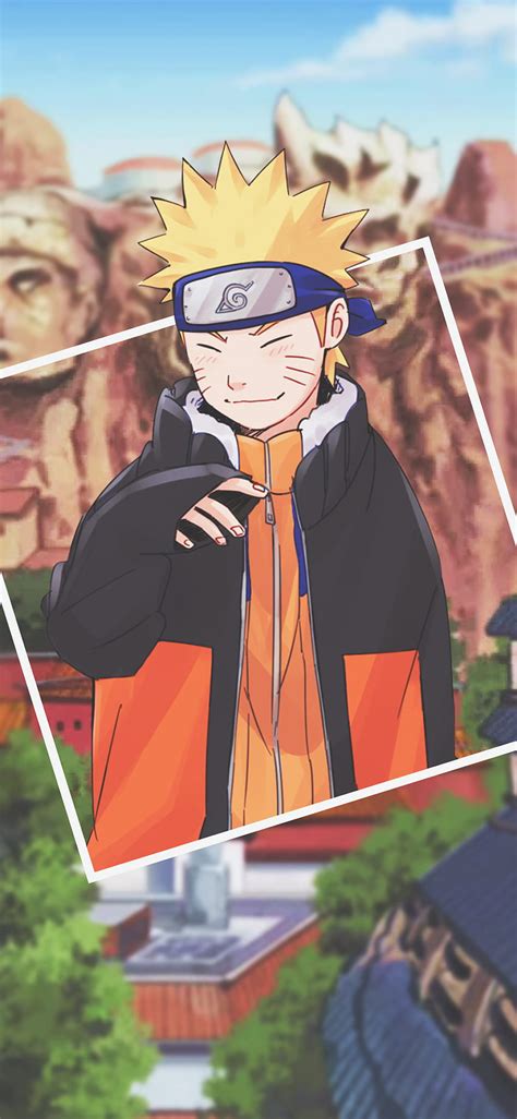 Uzumaki Naruto Konoha Village Hokage For Iphone Pro X Naruto