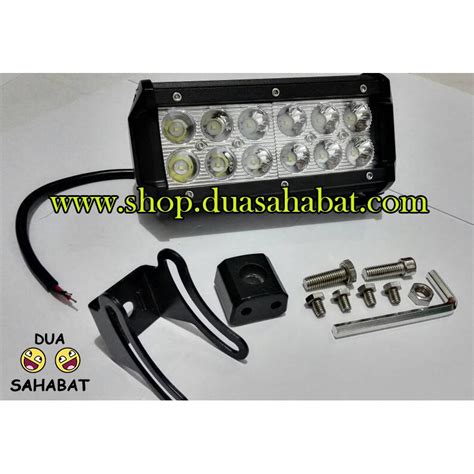 Jual Lampu Sorot Led Bar Mata Cree Worklight Spot Tembak W