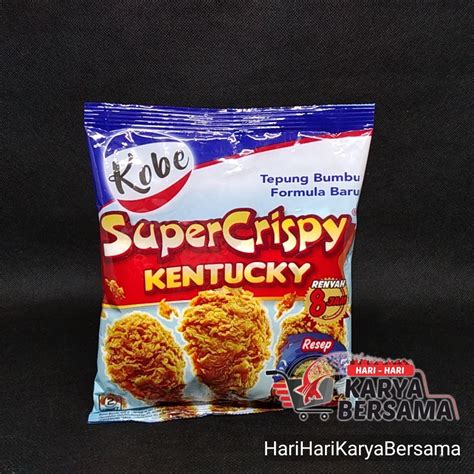 Jual KOBE TEPUNG BUMBU SUPER CRISPY KENTUCKY 200GR Shopee Indonesia