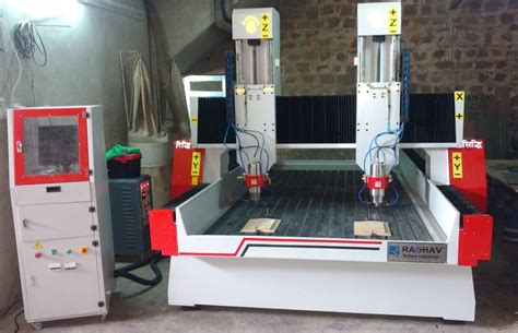 Double Head Stone Cnc Router 7 5 KW At 1441000 In Ahmedabad ID