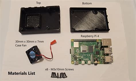 Basic Raspberry Pi 4 B Case By Mctech3d Download Free Stl Model