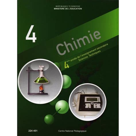 Livre De Chimie Em Techniques Synotec