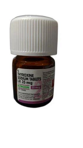 Eltroxin Mcg Tablet At Rs Bottle Levothyroxine Sodium Tablets