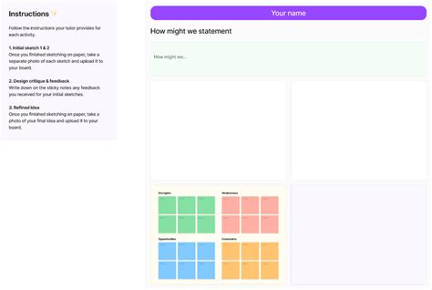 Sketching Activity Template IDEA9105 Figma