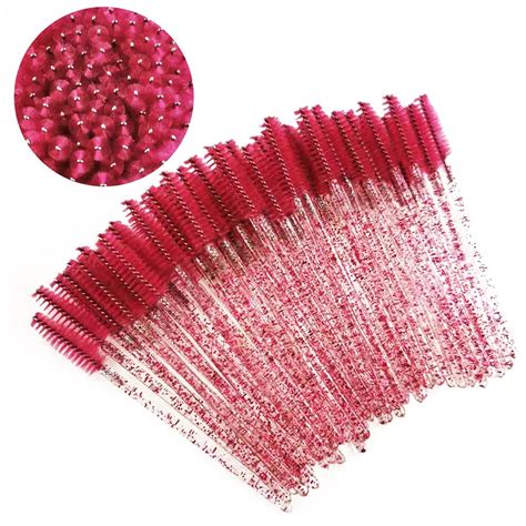 Pcs Disposable Eyelash Mascara Brushes Wands Applicator Eyebrow