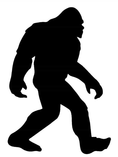 Free Printable Bigfoot Stencils And Templates