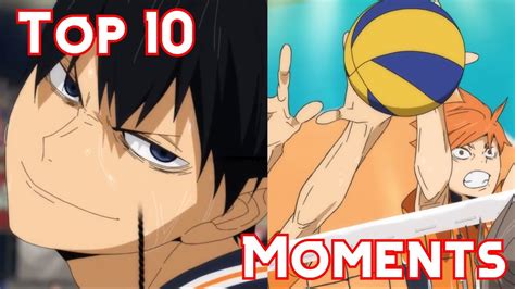 Haikyuu Season 4 Top 10 Best Moments Karasuno Vs Inarizaki Youtube