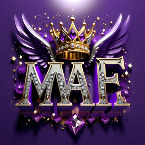 Majestic Angelic Elegance Radiant Typography With Crown Wings And