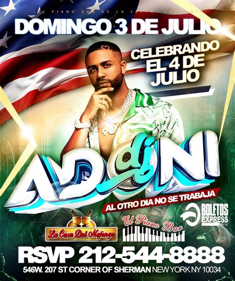 Dj Adoni Tickets Boletosexpress