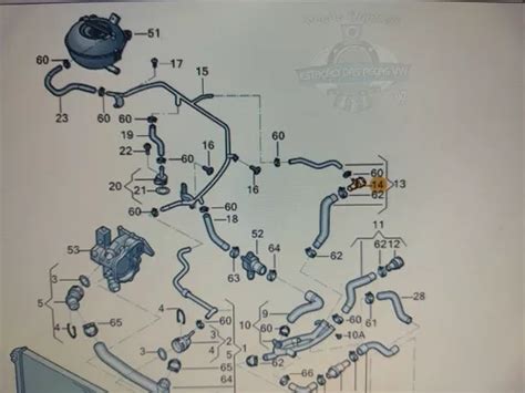Conexão Mangueira Ar Quente Jetta Passat Tiguan Original Vw R 186 em