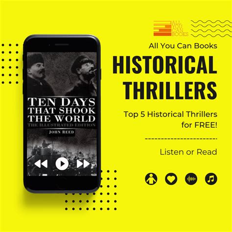 Top Historical Thriller E Books And Audiobooks For Free All You Can