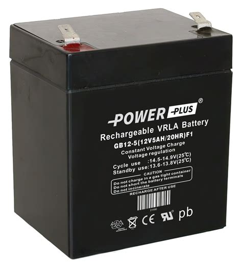 Power Plus Agm Batteri V Ah Voltpower