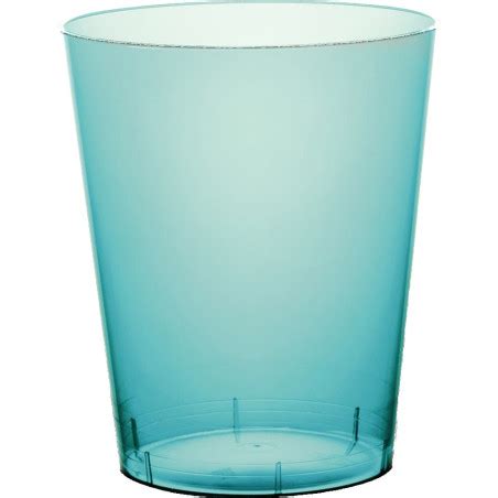 Vaso De Pl Stico Moon Turquesa Transp Ps Ml Uds