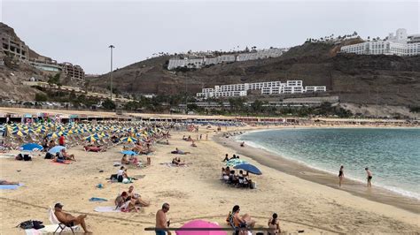 Gran Canaria Amadores Beach Restaurants Bar Market 4K HD YouTube