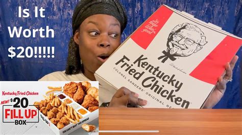 20 KFC Fill Up Box YouTube