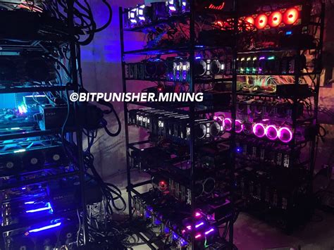 Crypto Currency Mining Rig 80x RTX 3090 GPU Miner ETH BTC BITPUNISHER