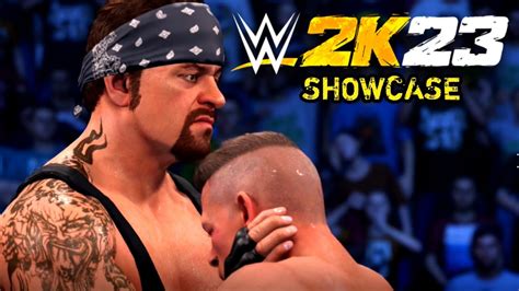 WWE 2K23 SHOWCASE JOHN CENA Vs UNDERTAKER AMERICAN BADASS En