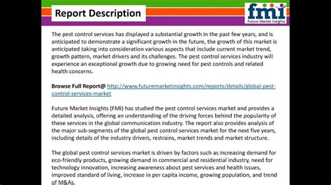 Pest Control Services Market Global Industry Analysis 2014 2020