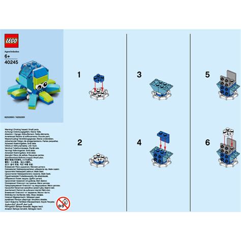 LEGO Octopus Set 40245 Instructions | Brick Owl - LEGO Marketplace