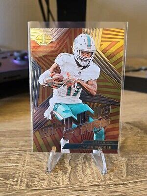 Panini Illusions Shining Stars Insert Jaylen Waddle Dolphins