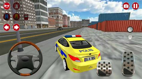 Türk Polis ve Araba Oyunu Real Police Car Games Polis arabası oyunu