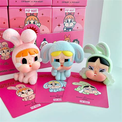 Popmart Crybaby X Powerpuff Girls Series Figure Mystery Box