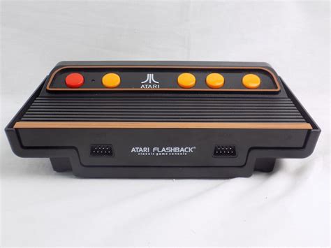 Atari Flashback 9 Gold Classic Game Console With Two Controllers