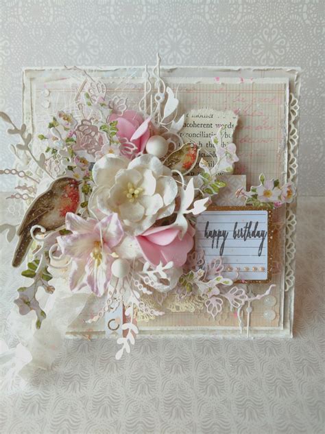 Shabby Chic Happy Birthday Card