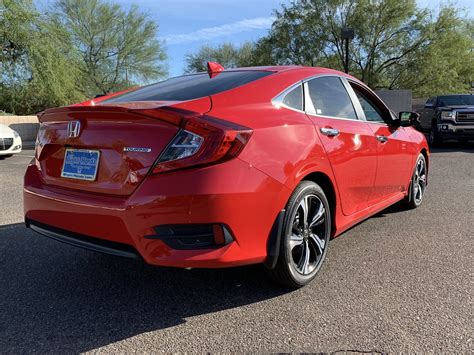 New 2018 Honda Civic Touring 4dr Car In Scottsdale 00182805 Right Honda