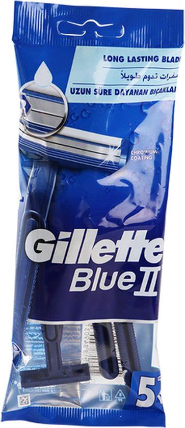 Gillette Blue Ii Wegwerp Scheermesjes X Stuks Voordeelverpakking Bol