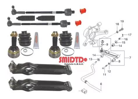 Kit Bieletas Mecanicas Horquillas Espigas Std Matiz 04 09 Meses Sin