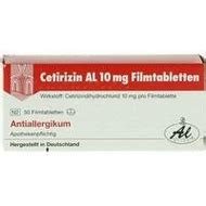 Aliud Pharma Cetirizin AL 10mg Filmtabletten Preise Und Testberichte