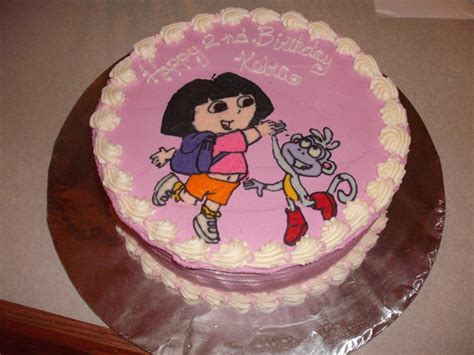 Dora And Boots Cake - CakeCentral.com