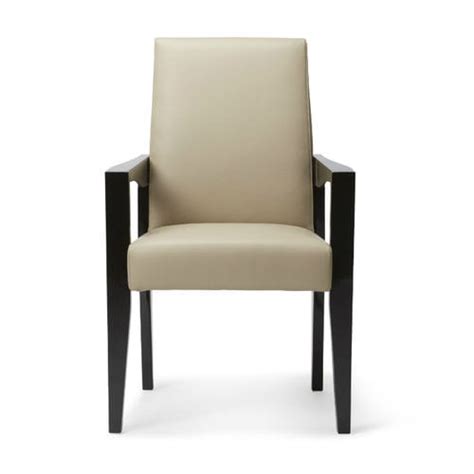 Contemporary Dining Chair YING HUGUES CHEVALIER Leather Wooden