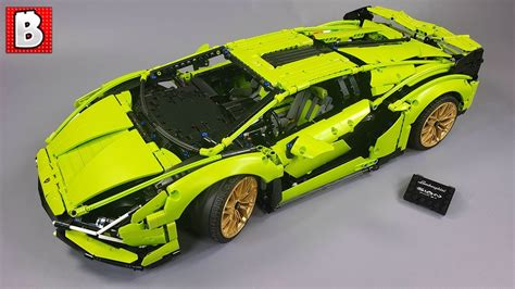 The Impressive LEGO Technic Lamborghini Sian FKP 37 Unbox Review