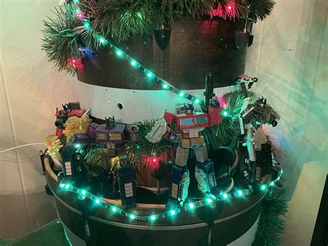 Transformers Christmas Drum Tree Rtransformers