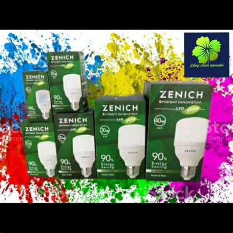 Jual Lampu Led Zenich Green Capsul Tabung Nyala Terang Hemat Energi Dan