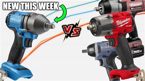 New Harbor Freights 1st Brushless Impact Wrench Hercules Vs M18 And Kobalt Youtube