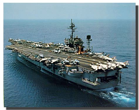 Aircraft Carrier USS Constellation Poster | Ship Posters | Nautical Posters