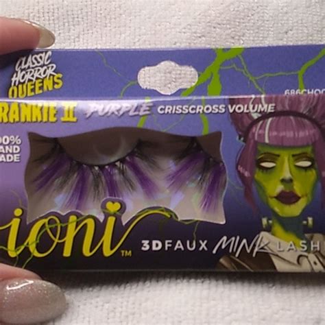 Ioni Makeup Ioni D Faux Mink Lashes Halloween Frankie Ii Classic